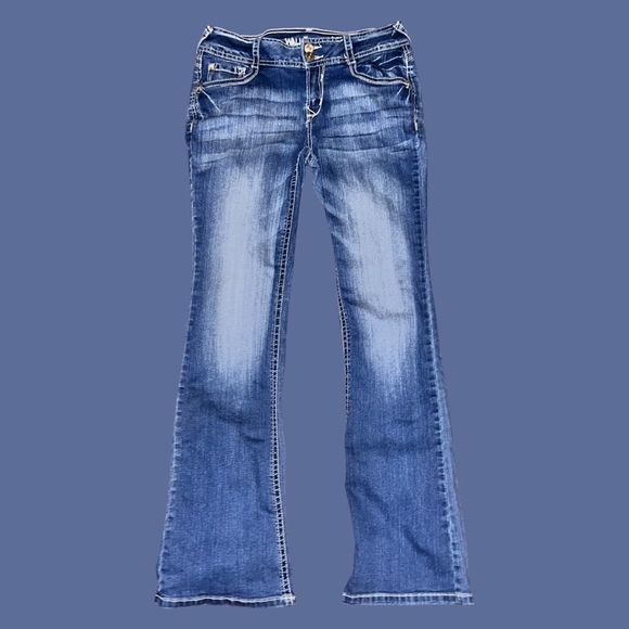 Juniors Wallflower Bootcut Jeans Size 11 Long - Picture 1 of 5
